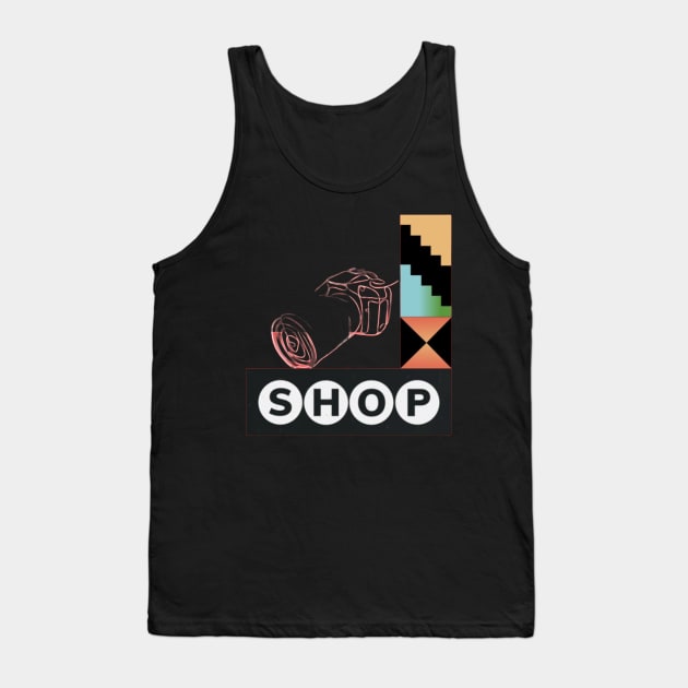 shopp Tank Top by Zvonac